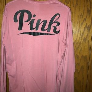 Long sleeved PINK tee - medium